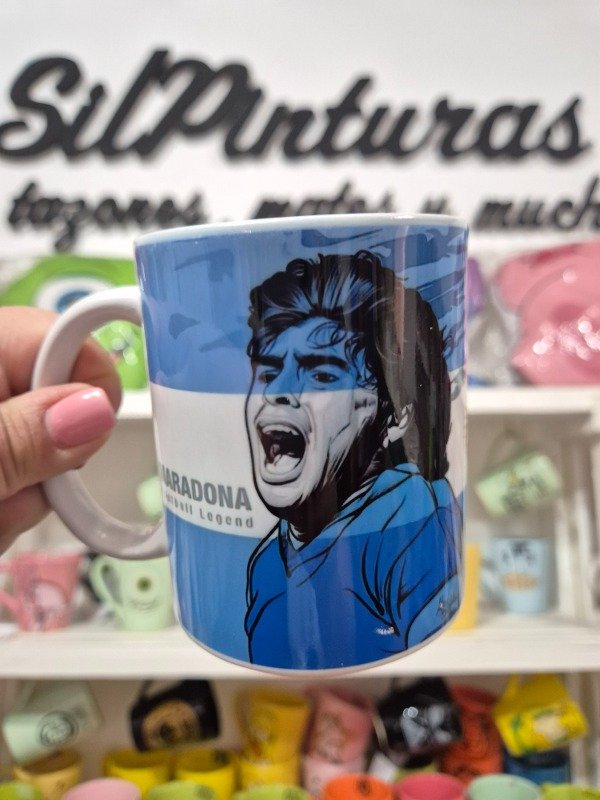 Producto - Taza Fútbol Maradona