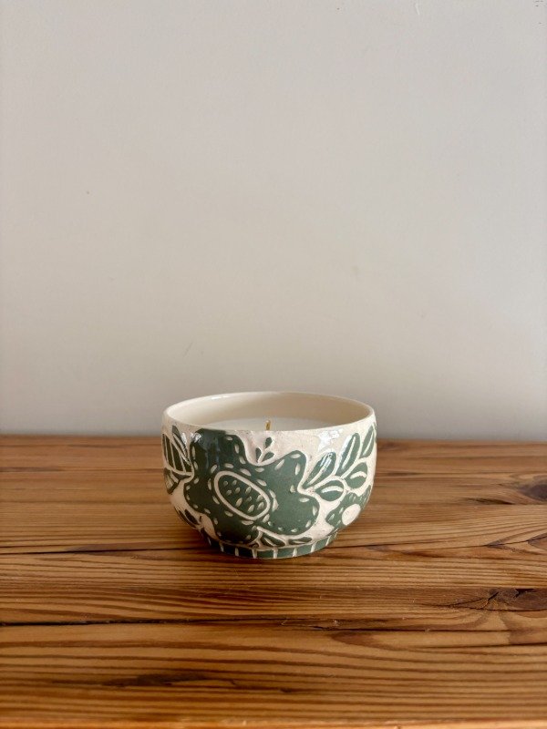 Producto - Cuenco Flor verde - ENTREGA INMEDIATA - 0