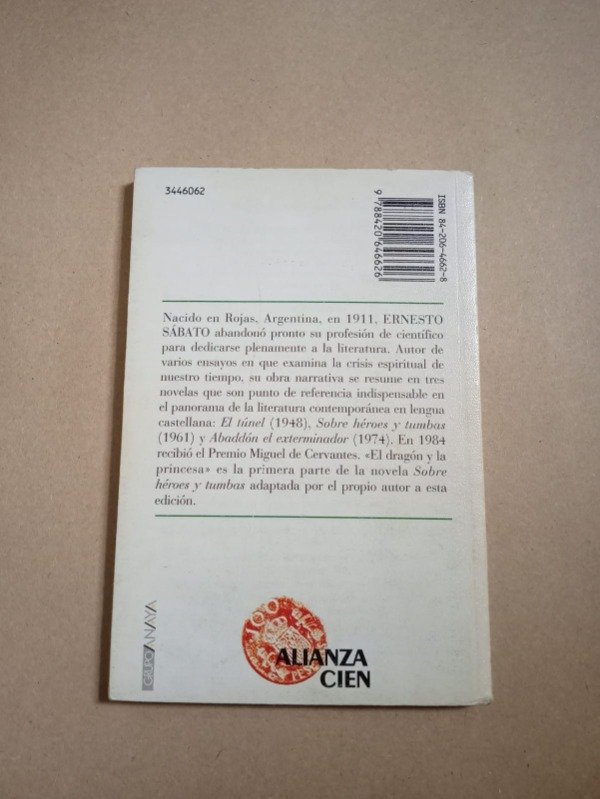 Producto - El dragón y la princesa - Ernesto Sábato - Alianza 1995 - 1