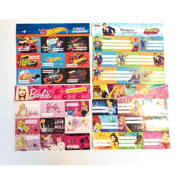 Producto - ETIQUETA LICENCIA x 6/9u.