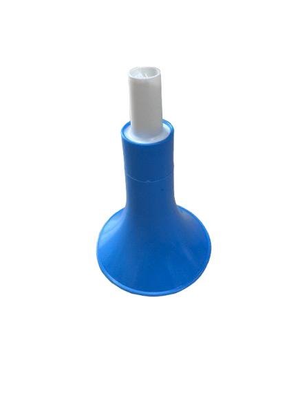 Producto - Corneta chica Celeste y Blanca Stasio x1