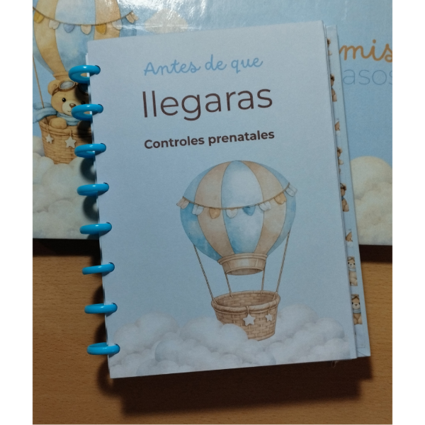 Producto - Contame Mis Primeros Pasos En El Pediatra - Celeste - 3 al cubo - 3