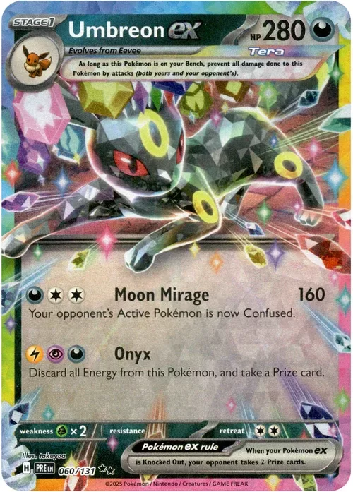 Producto - Umbreon ex - 060/131 - Prismatic Evolutions - Holo