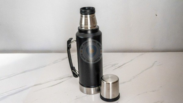 Producto - Termo tapón matero cebador 1.2L - (Negro)