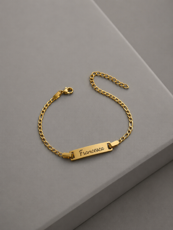 Producto - Pulsera Bebé dorada