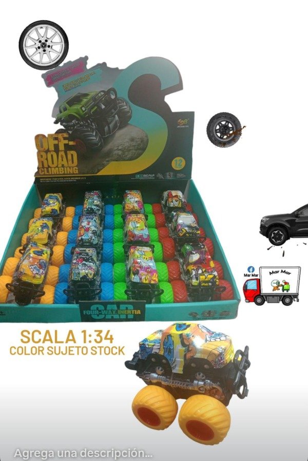 Producto - Camioneta mini fricción (menor)