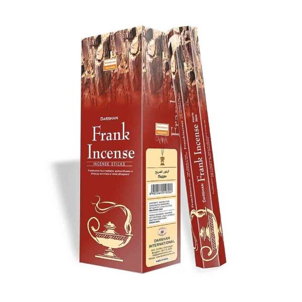 Producto - Sahumerios hexagonales Darshan frank con mirra x 1 unid.