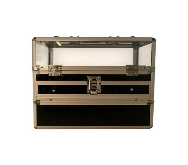 Producto - FORTEX MALETIN SH-A03 NEGRO TRANSPARENTE