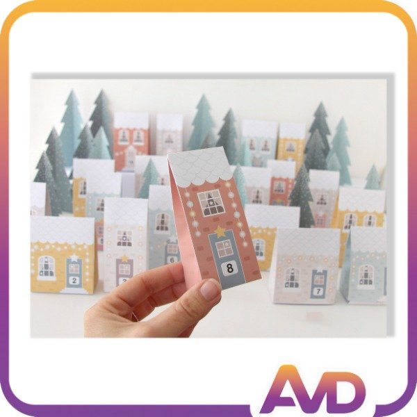 Producto - Calendario Adviento Para Imprimir - 2