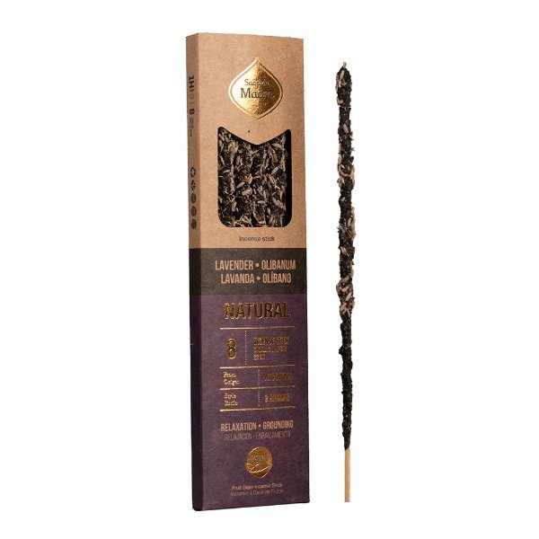 Producto - Sahumerio Natural Dos Aromas LAVANDA-OLIBANO