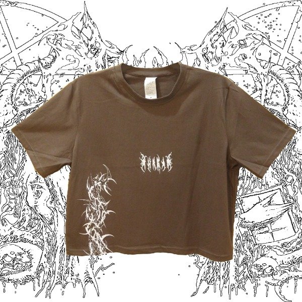 Producto - Remera Crop MaTt Thread Chocolate