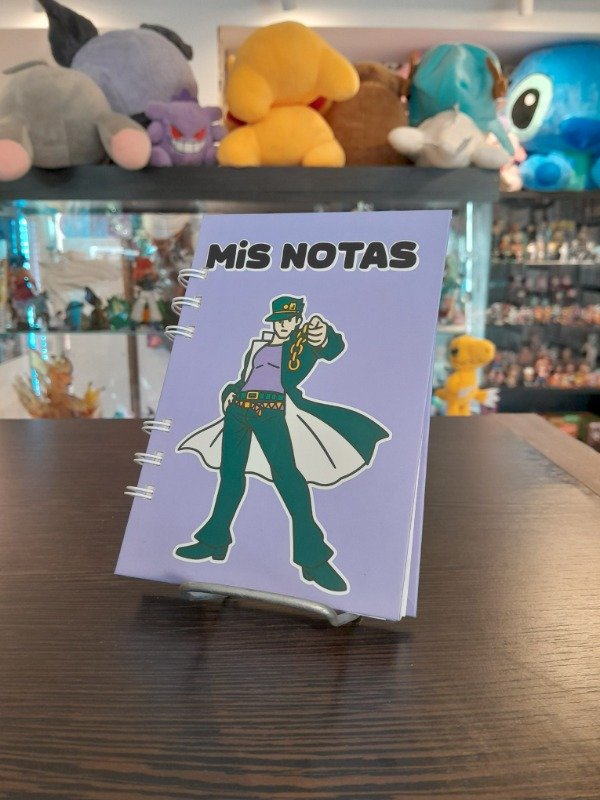 Producto - Anotador A6 con espiral -  Jotaro Kujo