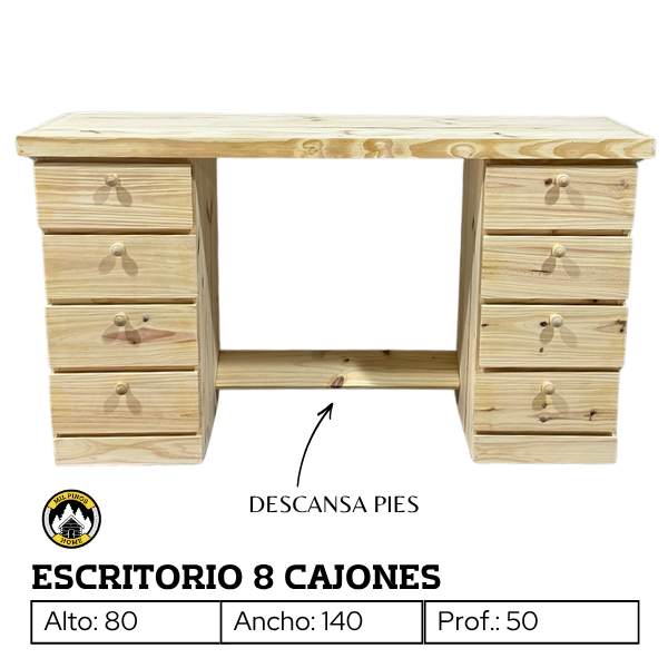 Producto - ESCRITORIO 8 CAJONES