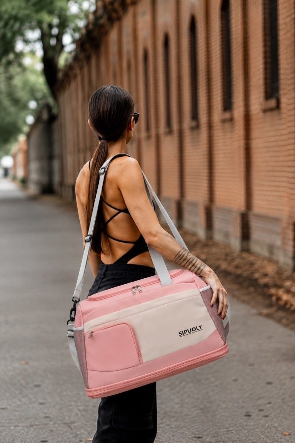 Producto - BOLSO DE VIAJE DOBLE EXTENSIÓN - ROSA
