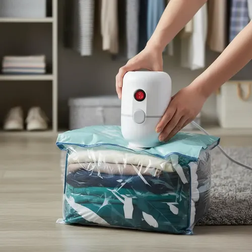 Producto - Bomba al vacío electrónica +  2 bolsas al vacío - 1