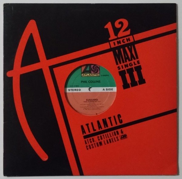 Producto - PHIL COLLINS Sussudio Vinilo 12 USA 1985 Extended + LP Version