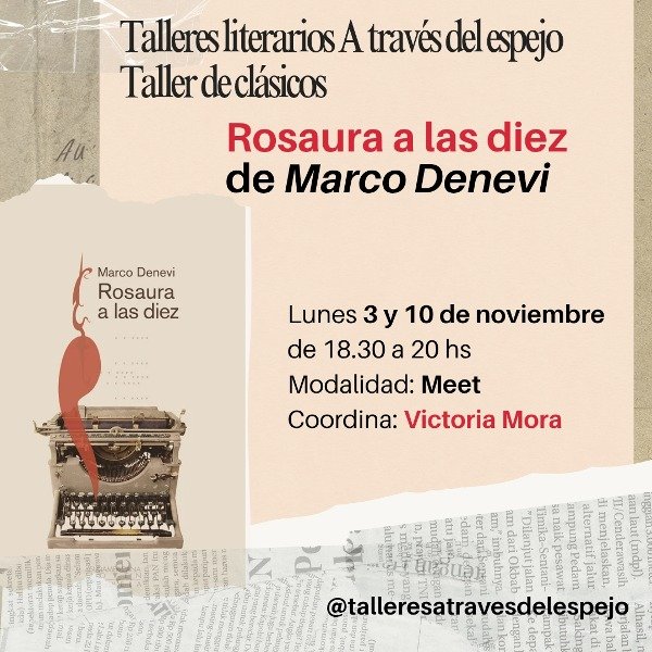 Producto - Taller de clásicos. Rosaura a las diez