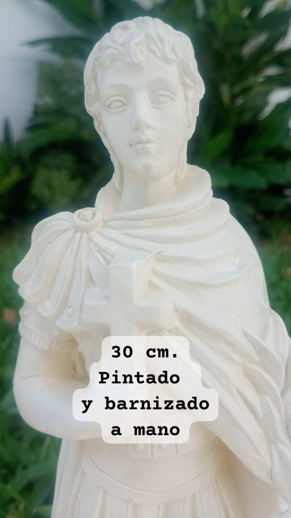 Producto - San Expedito 30 cm. de yeso