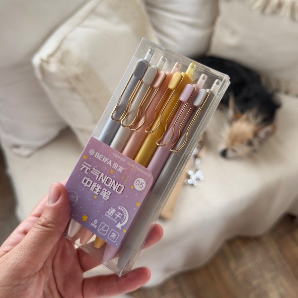 Producto - Lapiceras pastel x6