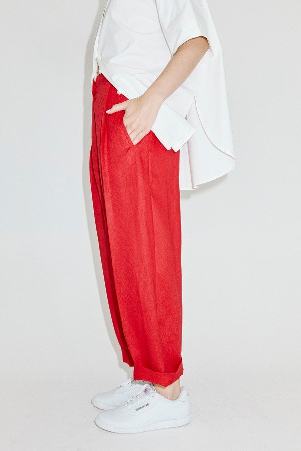 Producto - Pantalón Pinzas Elástico Lino SS27-MPPL - 9