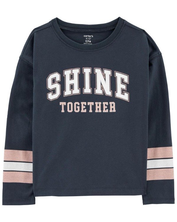 Producto - Remera Niña Manga Larga SHINE
