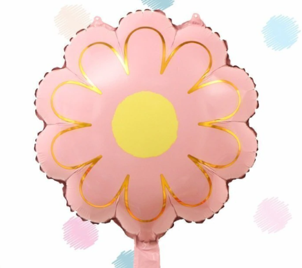 Producto - Margarita ondas borde oro 45cm