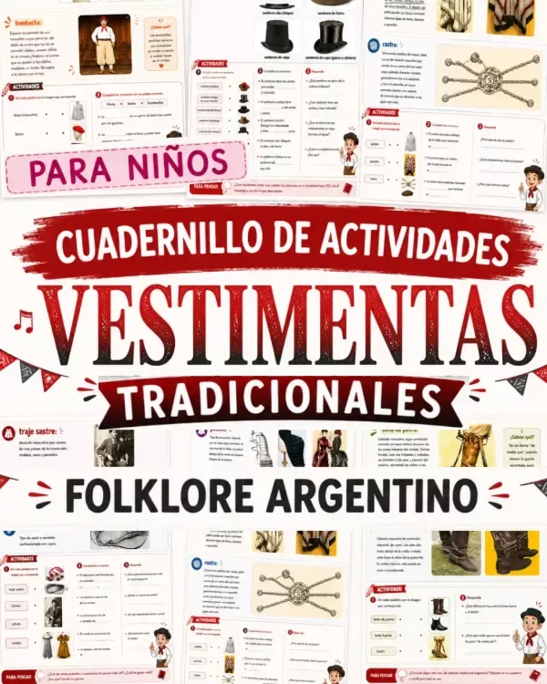 Producto - FOLKLORE ARGENTINO- ATUENDOS TRADICIONALES