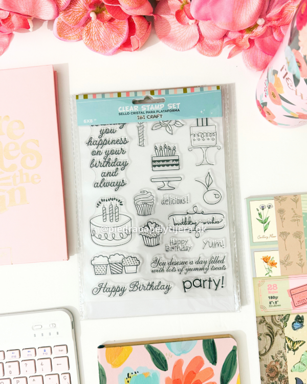 Producto - sello siliconado cristal party