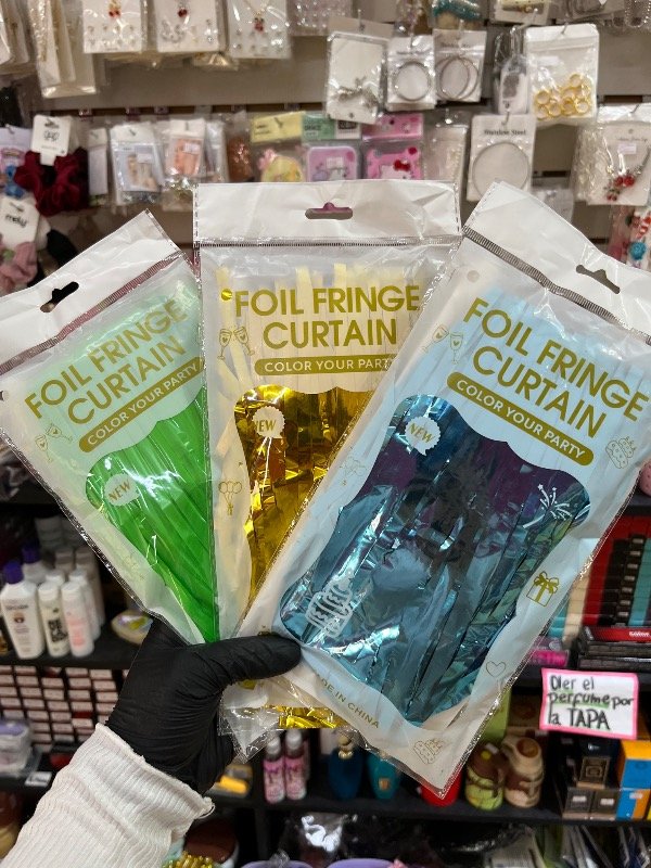 Producto - Cortina para fiesta