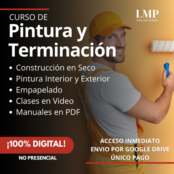 Producto - Curso Pintor Profesional y Terminaciones
