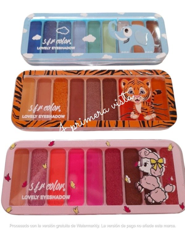 Producto - Paletas de sombras lovely c/u