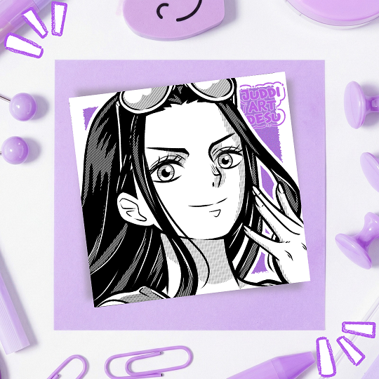Producto - Sticker Icon Nico Robin // One Piece