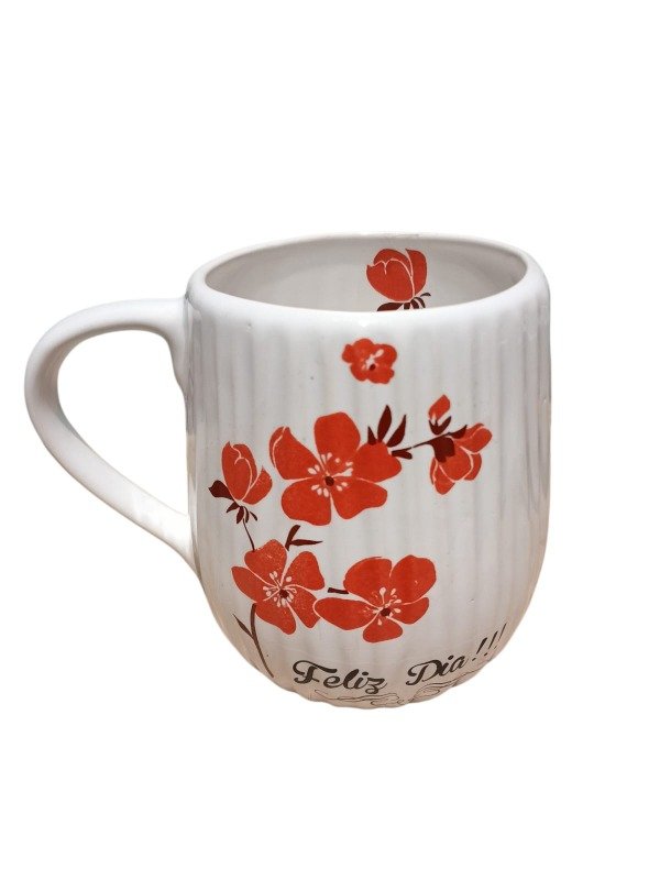 Producto - Taza selva blanca feliz dia