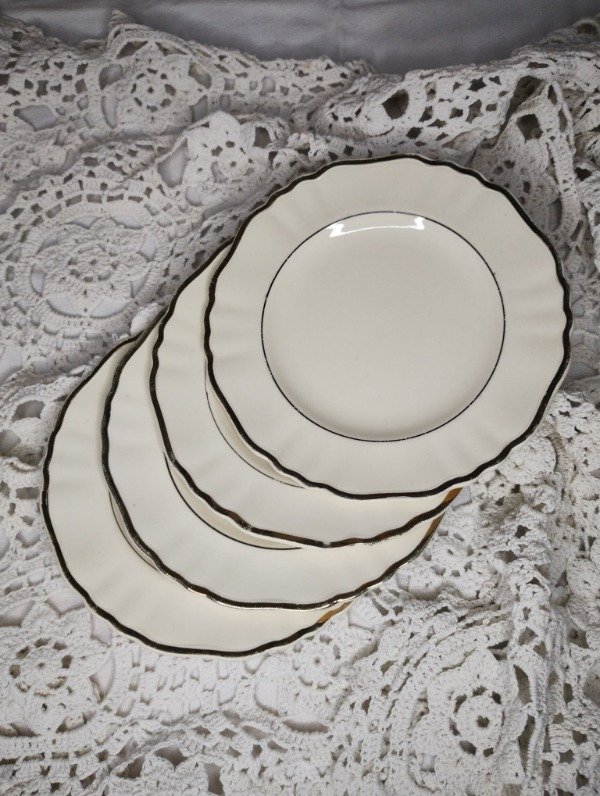 Producto - Plato de postre Loza JyG Meakin Sunshine