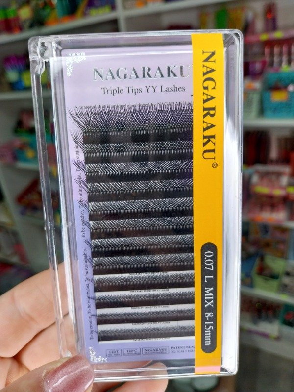 Producto - Pestañas nagaraku triple Y 7205