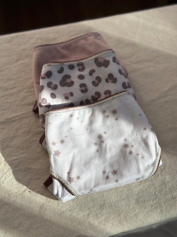 Producto - Pack Vedetina algodón y lycra estampadas básicas x3