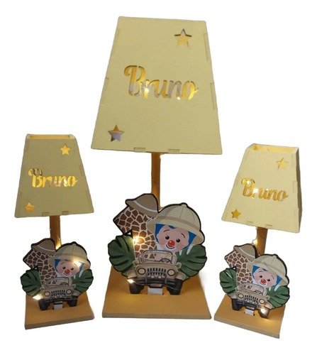Producto - Centros De Mesa Decorado Personalizado 7u Luz Led - 8