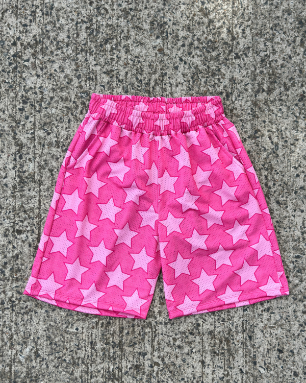 Producto - MESH SHORT STAR PINK