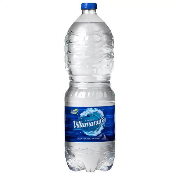 Producto - Agua Mineral Natural Villamanaos 2l Pack X 6