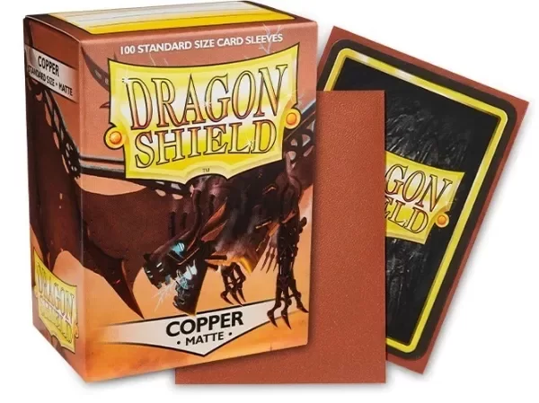 Producto - Dragon Shield COPPER Matte Folios x 100 Tamaño Standard (POKEMON/MAGIC)