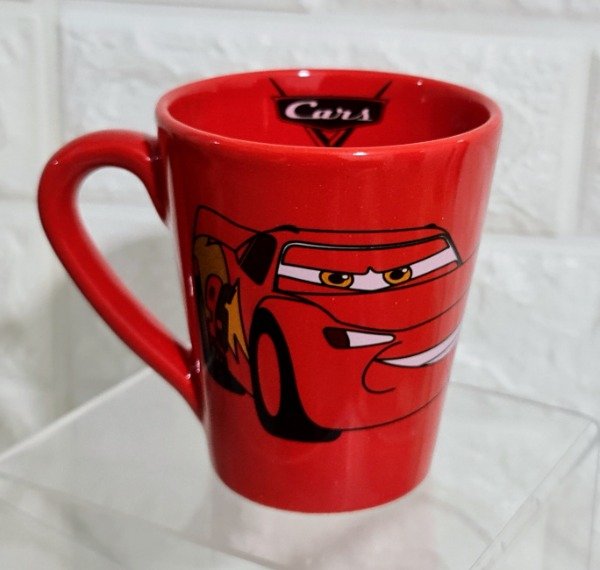 Producto - Taza cónica Cars roja 250 cc