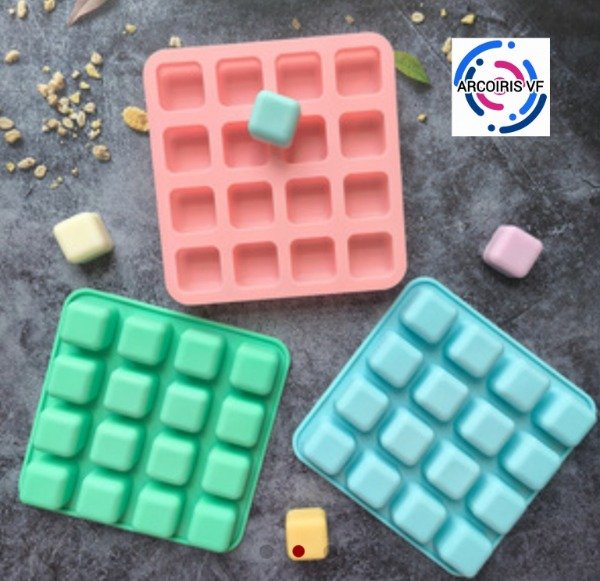 Producto - Molde 16 Mini Cuadrado
