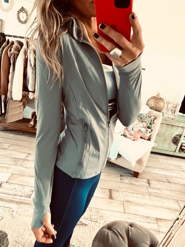 Producto - Campera active celeste - 2
