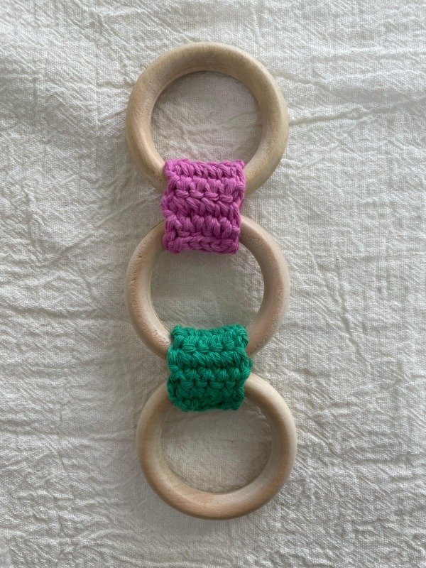 Producto - Mordisco de madera crochet - Nimbus
