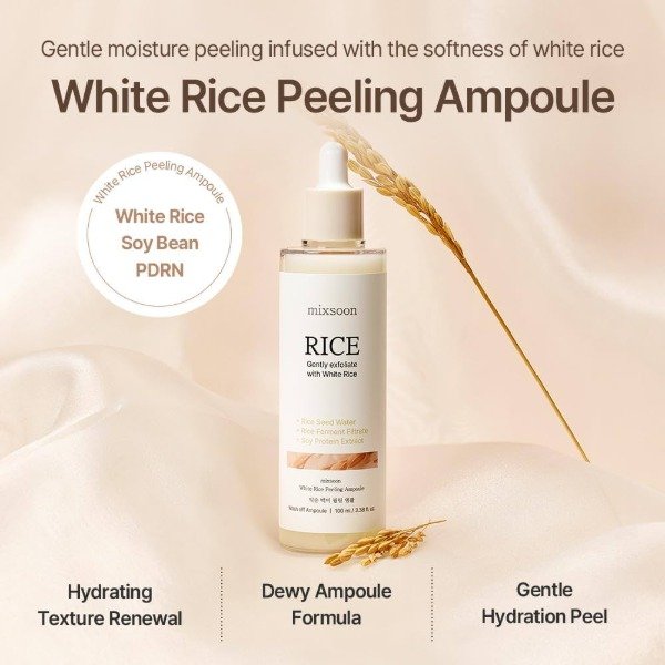 Producto - MIXSOON White Rice Peeling Ampoule 100ml - 1