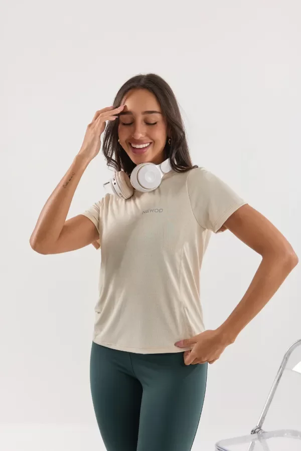 Producto - REMERA NW STRECH BEIGE