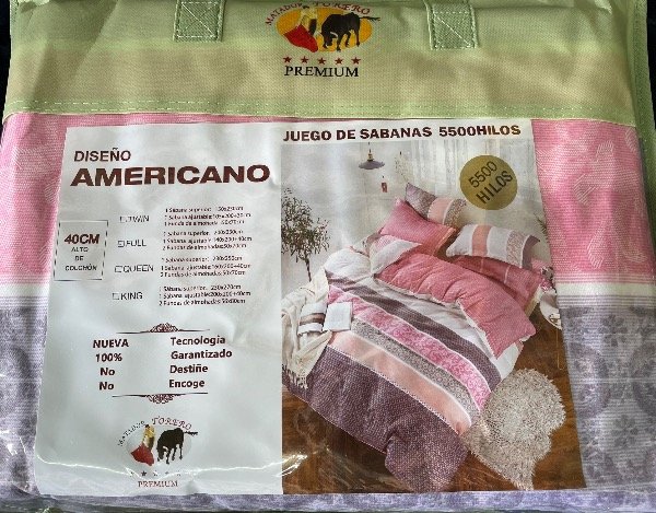 Producto - Sábanas torero estampadas Full - 13