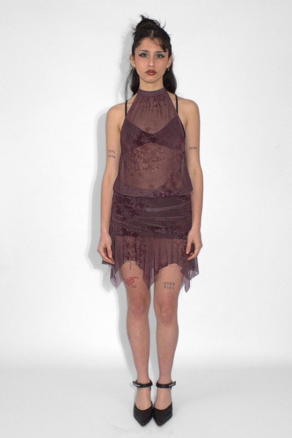 Producto - Vestido Jade Bordó