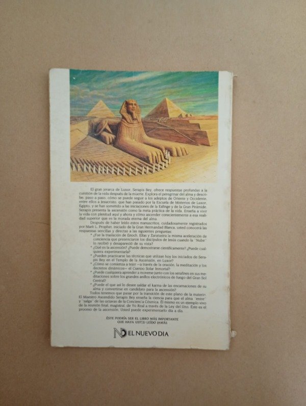 Producto - Actas sobre la ascensión - Serapis Bey - Summit Univ 1987 - 1