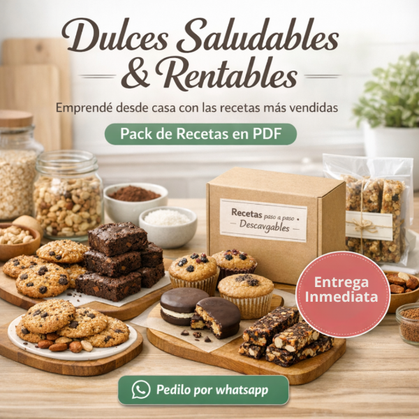 Producto - Dulces Saludables y Rentables